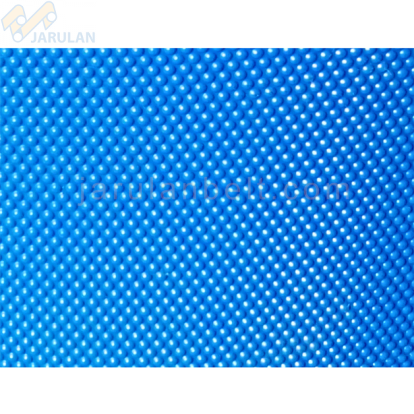 3 Ply Small Nipple Pattern Light Blue Ceramic Polishing Pvc Conveyor Belt Manufacturers